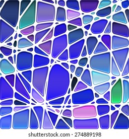 abstract stained-glass mosaic background