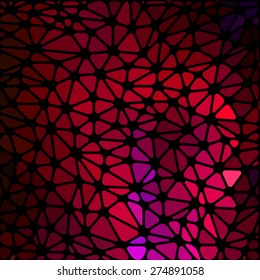 abstract stained-glass mosaic background