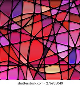 abstract stained-glass mosaic background