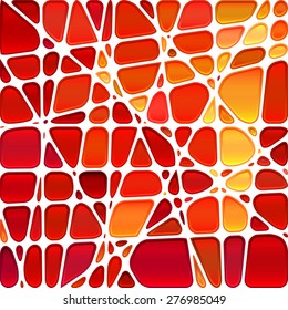 abstract stained-glass mosaic background