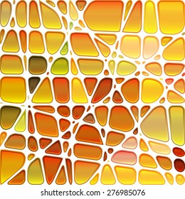 abstract stained-glass mosaic background