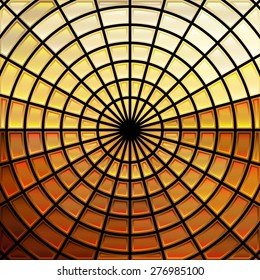abstract stained-glass mosaic background