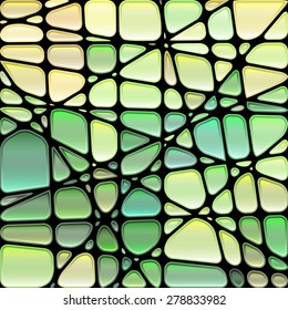 abstract stained-glass mosaic background