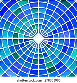 abstract stained-glass mosaic background