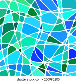abstract stained-glass mosaic background