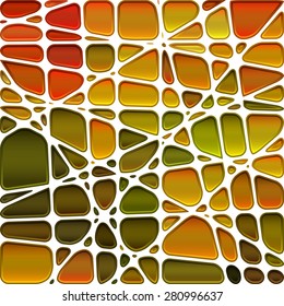 abstract stained-glass mosaic background