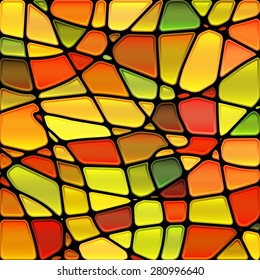 abstract stained-glass mosaic background