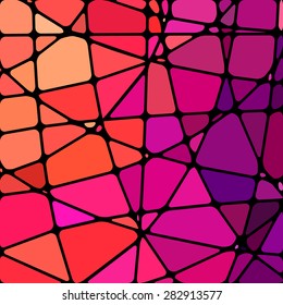 abstract stained-glass mosaic background