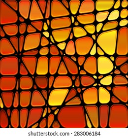abstract stained-glass mosaic background