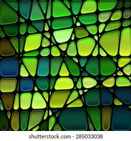 abstract stained-glass mosaic background
