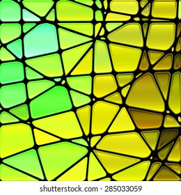 abstract stained-glass mosaic background