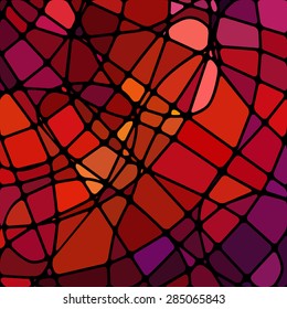 abstract stained-glass mosaic background