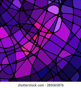 abstract stained-glass mosaic background