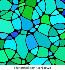 abstract stained-glass mosaic background