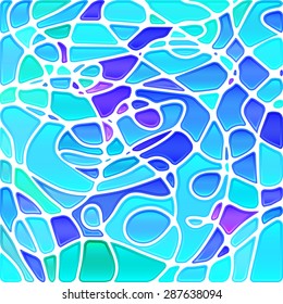 abstract stained-glass mosaic background