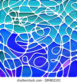 abstract stained-glass mosaic background