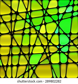 abstract stained-glass mosaic background