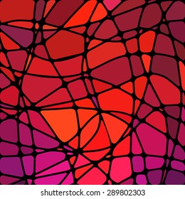 abstract stained-glass mosaic background