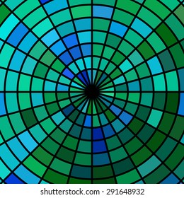 abstract stained-glass mosaic background