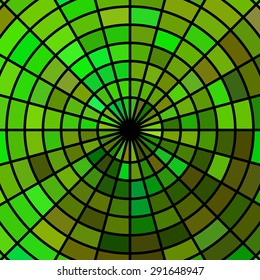 abstract stained-glass mosaic background