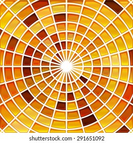 abstract stained-glass mosaic background