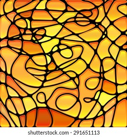 abstract stained-glass mosaic background