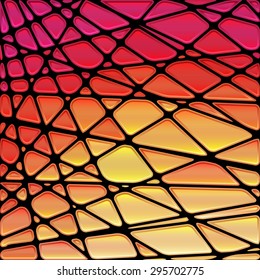 abstract stained-glass mosaic background