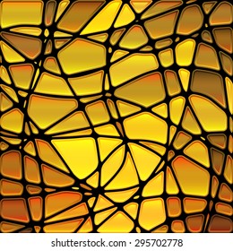 abstract stained-glass mosaic background