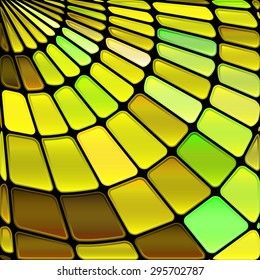 abstract stained-glass mosaic background