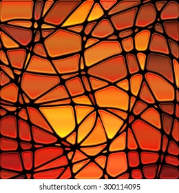 abstract stained-glass mosaic background