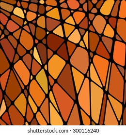 abstract stained-glass mosaic background
