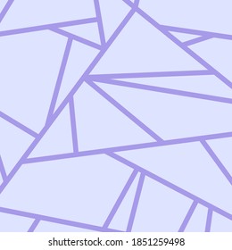 Abstract stained-glass window. Simple geometric pattern. Abstract art. Square shape. Colored illustration