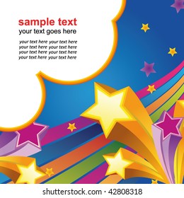 abstract star background