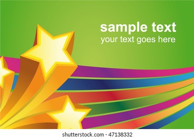 abstract star background