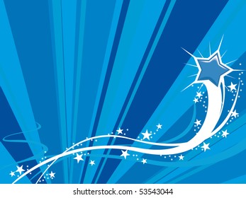 abstract star background