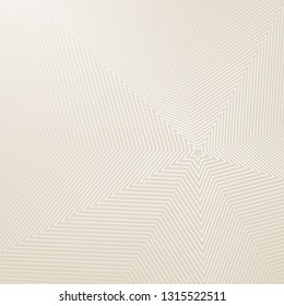 Abstract star background in beige color, square vector background.