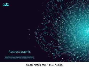 Abstract star background with defocused lights. Eps10 Vector illustration.