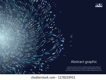 Abstract star background with defocused lights. Eps10 Vector illustration.