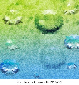 Abstract star background, EPS10 - vector graphics.