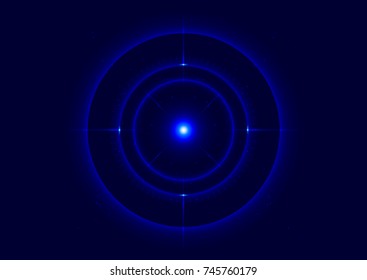 Abstract star background with space mandala. Background for sites, banners, hats. Vector illustration.