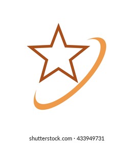 Abstract Star for Branding Identity Corporate sign vector unusual logo design template