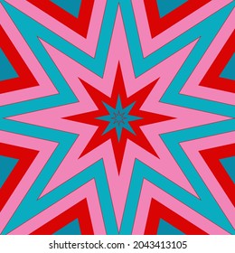 An abstract star burst shape background image.
