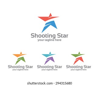 Abstract star business identity logo template. Star vector logo design branding corporate identity. Simple modern star vector .