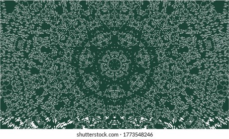 Abstrakter Stern in einem Kreis, unregelmäßige Formen, Ornament, Hintergrund