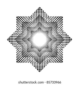 Abstract star design