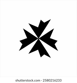 Abstract star element design. Can be used for graphic design elements.