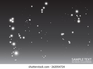 Abstract star field in space eps10 background illustration -  Distant space futuristic vector background  template