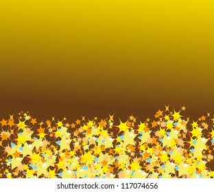 abstract star frame