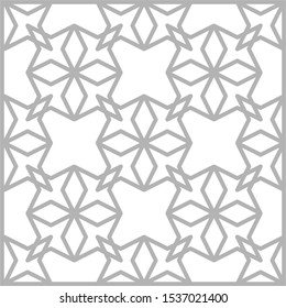 Abstract star geometric pattern with lines texture