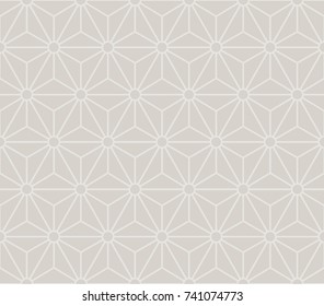 Abstract Star Geometric Seamless Pattern Background 
